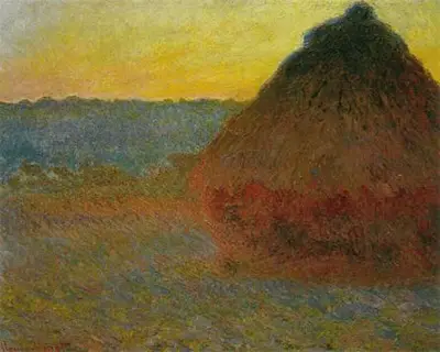 Grainstack in the Sunlight, 1891 Claude Monet